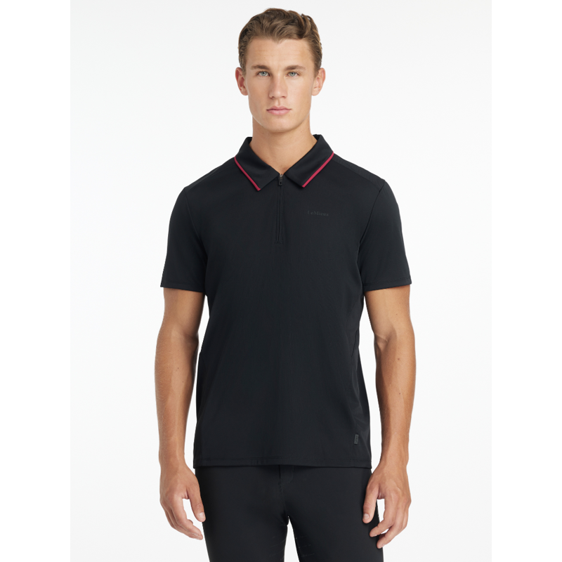 LeMieux Mens Performance Polo Black-2
