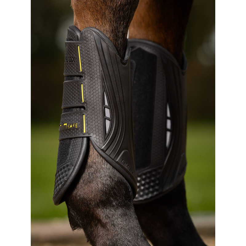 LeMieux MIMsafe XC Boot Front Black-2
