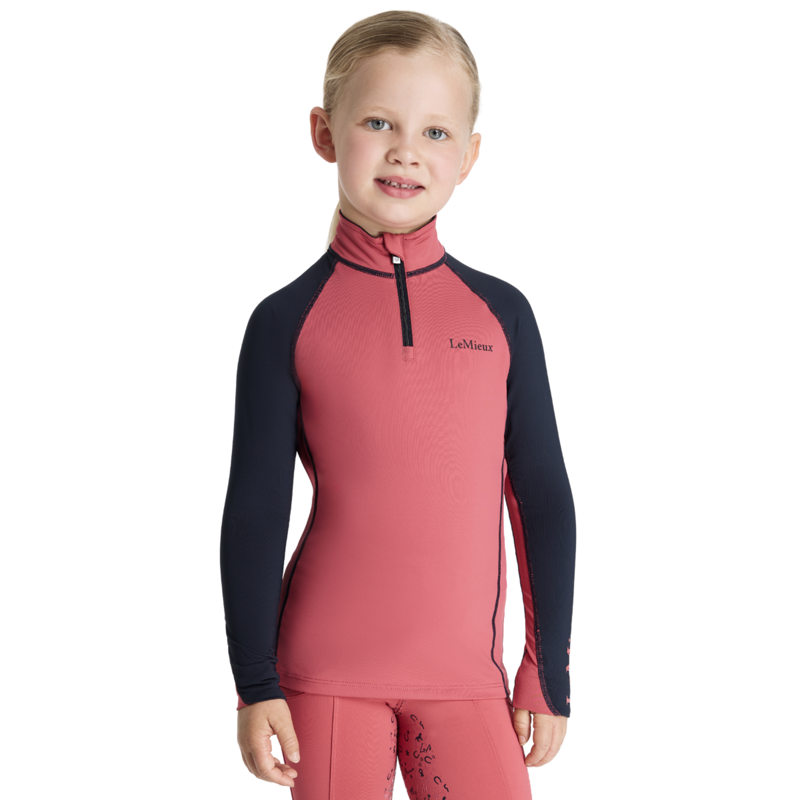 LeMieux Mini Base Layer Cranberry-1
