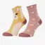 LeMieux Mini Character Socks 2 Pack Lemon