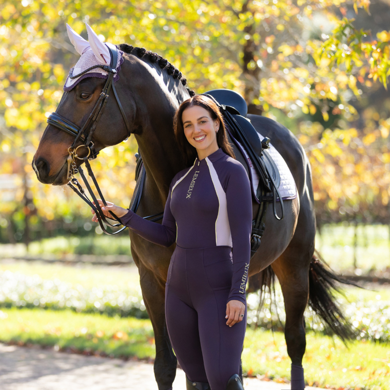 LeMieux Philippa Mesh Base Layer Juniper-2