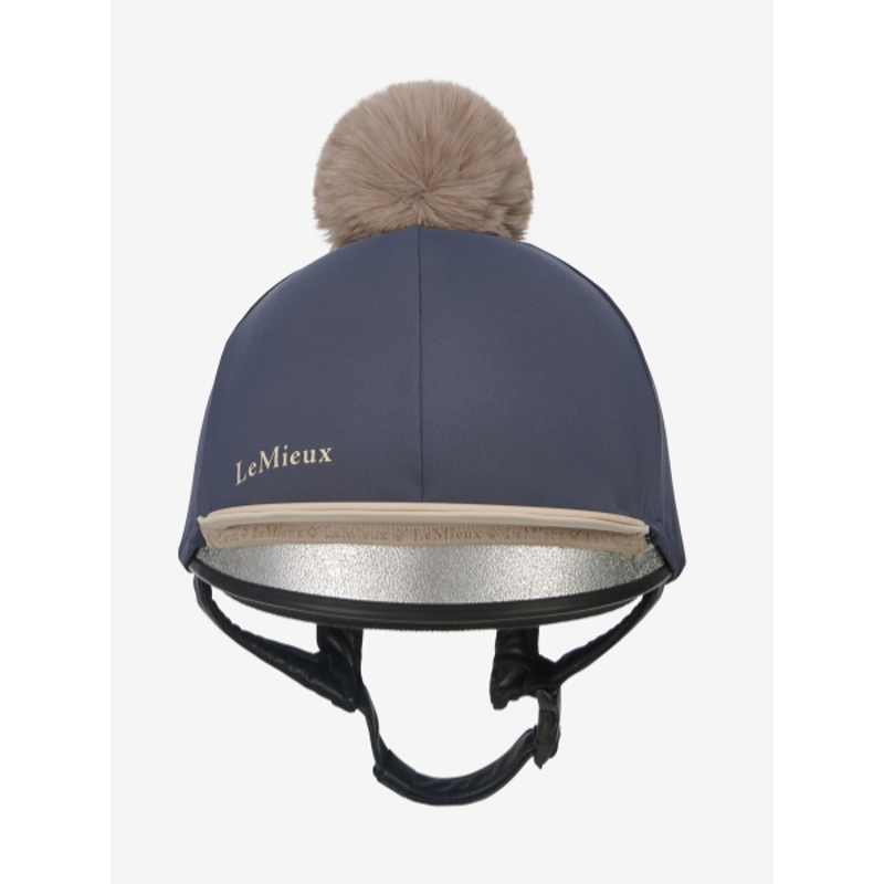 Lemieux Pom Hat Silk Dusk Blue Almond-2