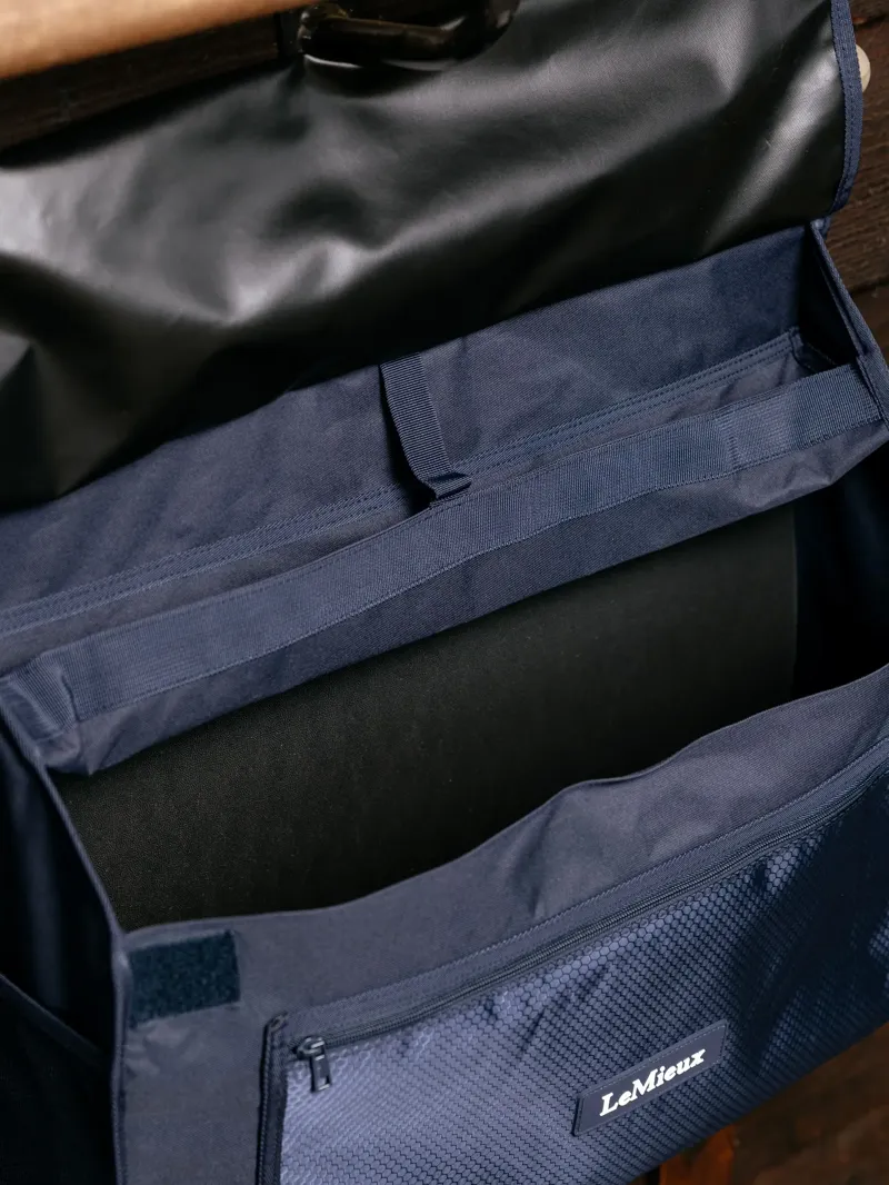 LeMieux Pro Grooming Bag with Bar Navy-1