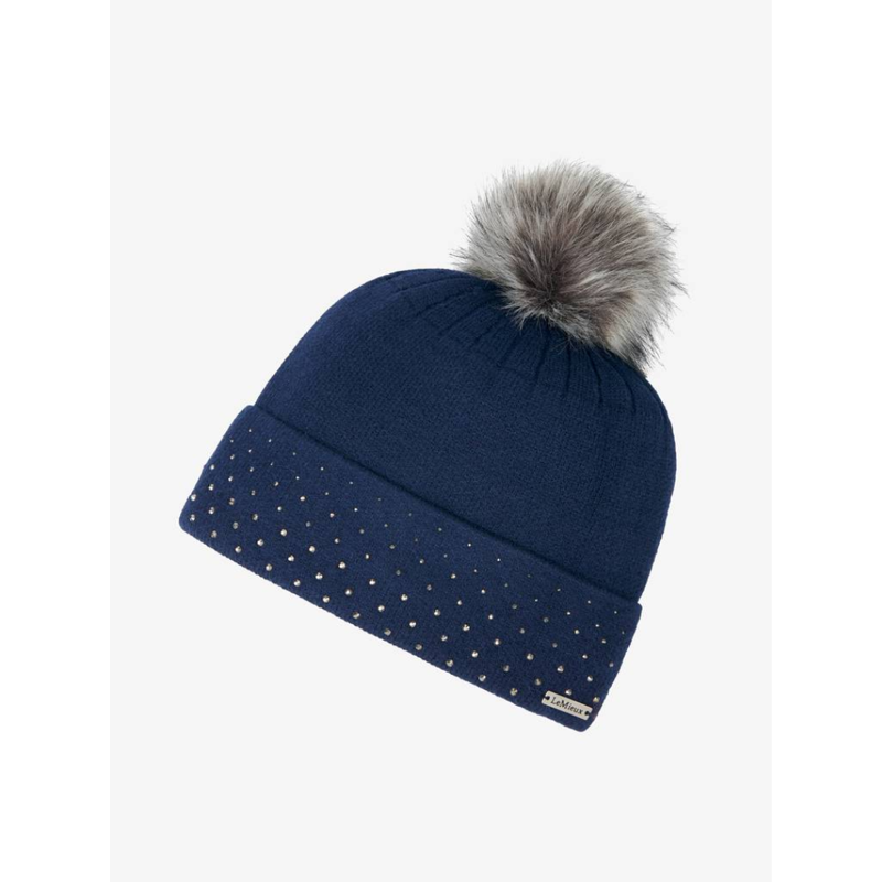 LeMieux Sparkle Beanie  Navy-1