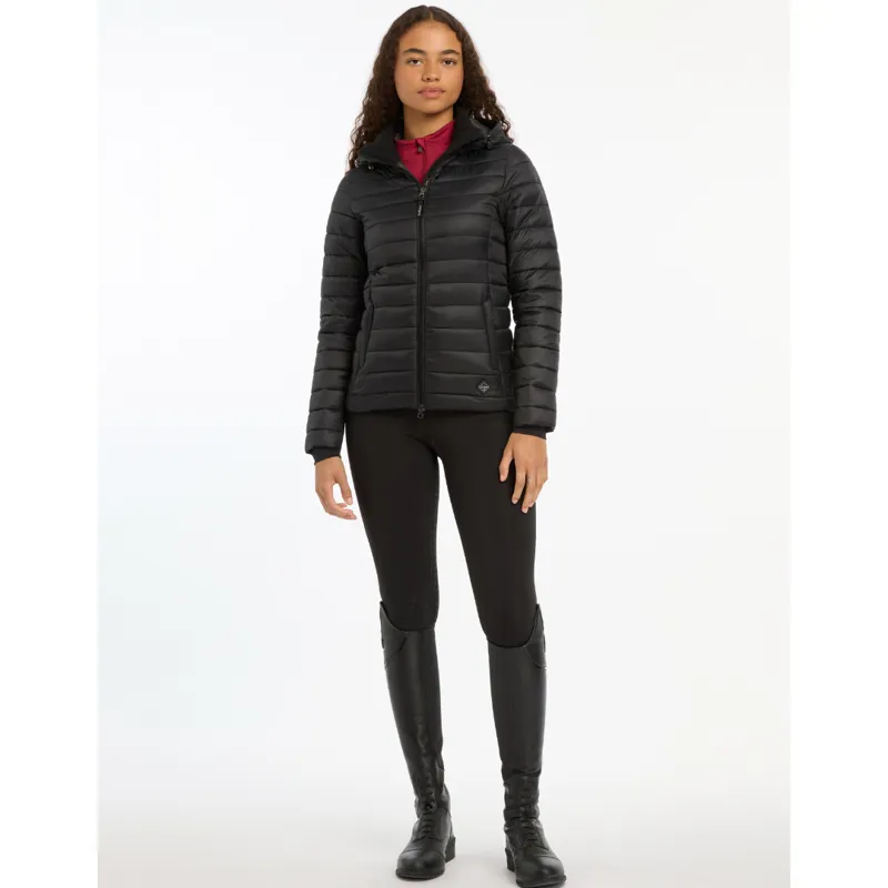 LeMieux Tilly Hooded Puffer Jacket Black