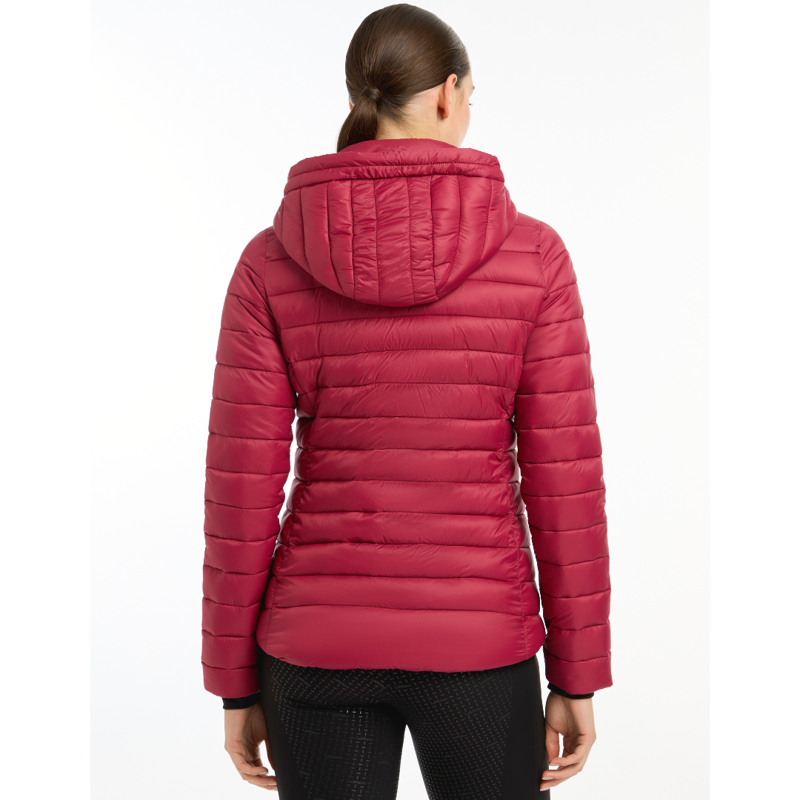 LeMieux Tilly Hooded Puffer Jacket Ember-3