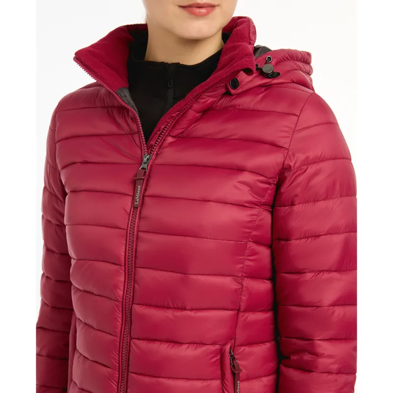LeMieux Tilly Hooded Puffer Jacket Ember-1