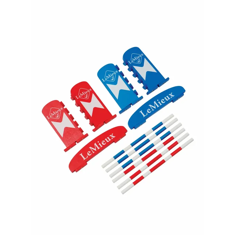 LeMieux Toy Pony Jump Set Benetton/Chilli/White