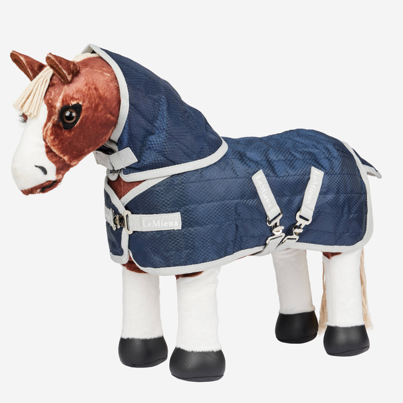 LeMieux Toy Pony Stable-Tek Rug Navy-2