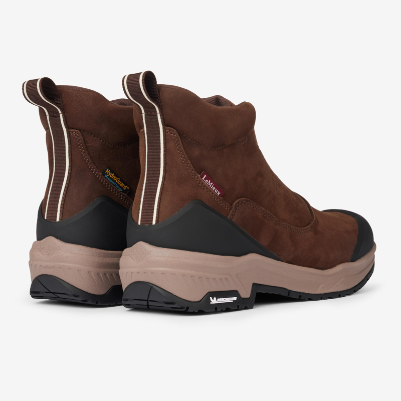 LeMieux Traxion Zip Boots Brown-1
