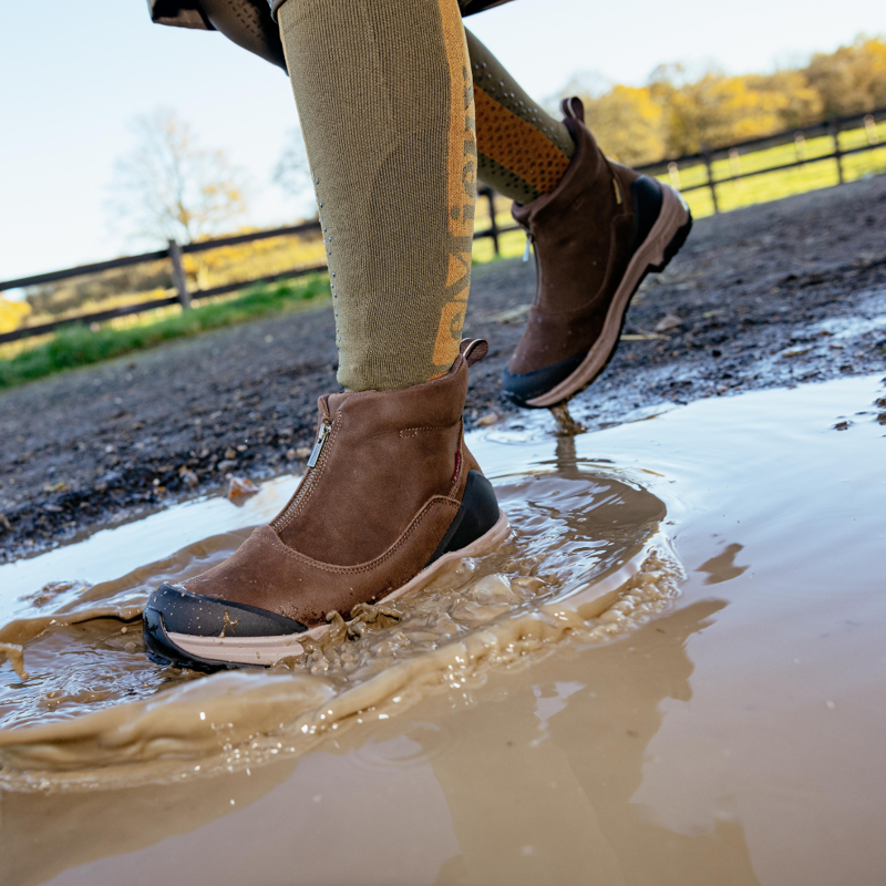 LeMieux Traxion Zip Boots Brown-5