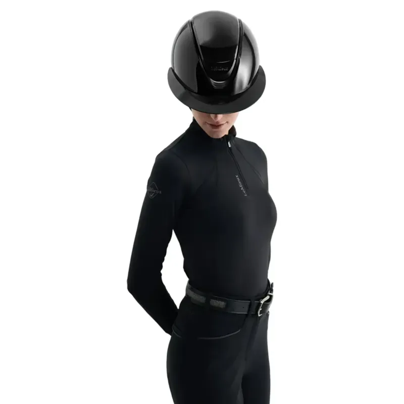 LeMieux Verv Competition Helmet Gloss Black-1