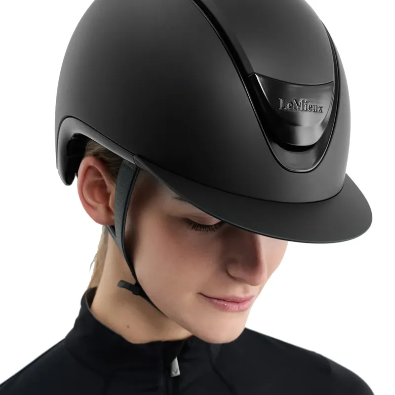 LeMieux Verv Competition Helmet Matte Black-3