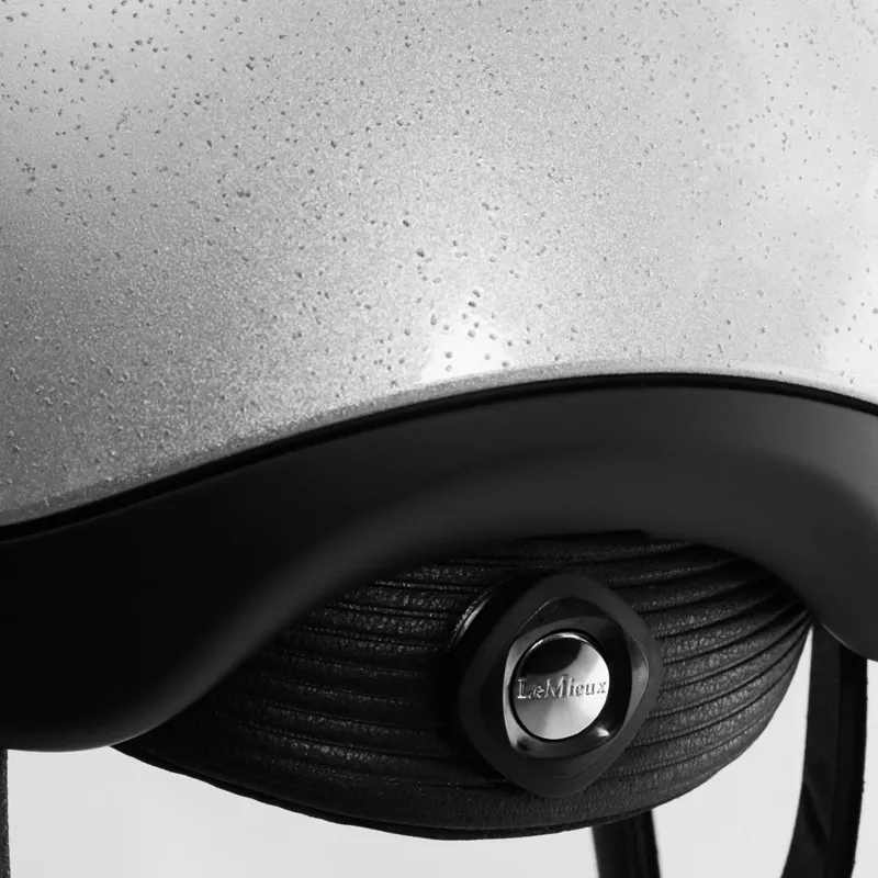 LeMieux Vexa Skull Helmet Silver - IN-STORE ONLY-1