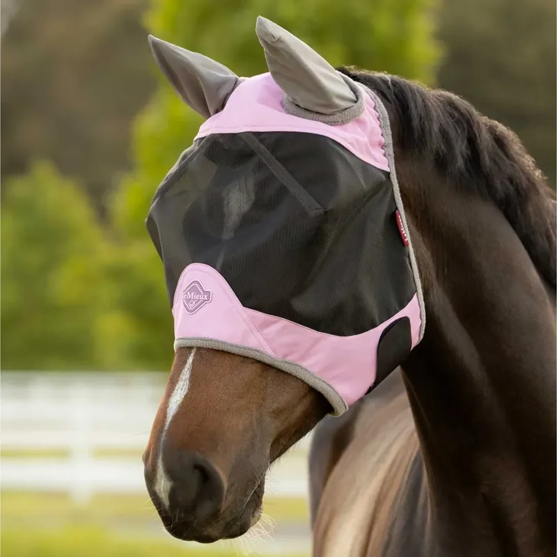 LeMieux Visor-Tek Half Fly Mask Fondant