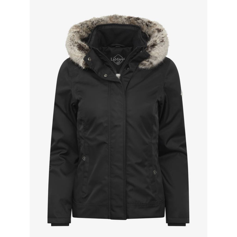 LeMieux Waterproof Short Coat Black-1