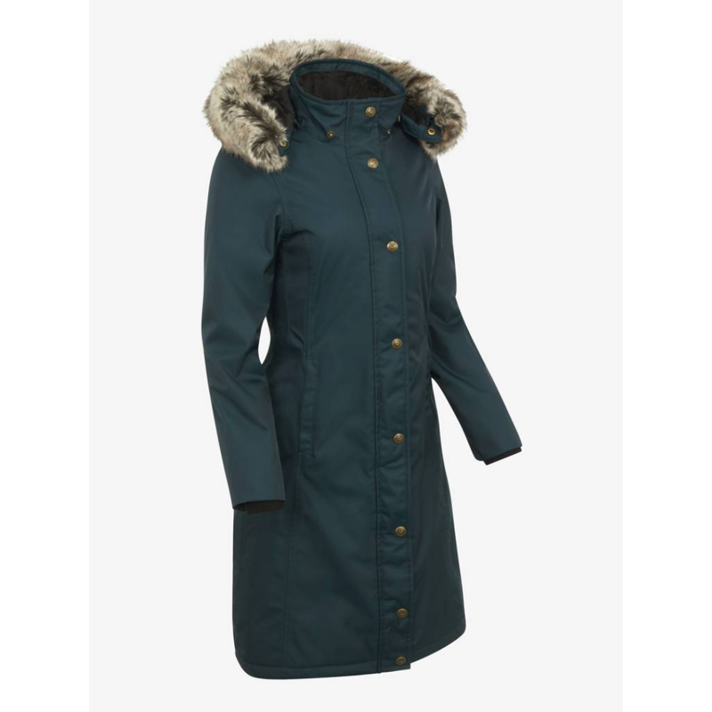 LeMieux Women's Loire Waterproof Riding Coat Spruce-1