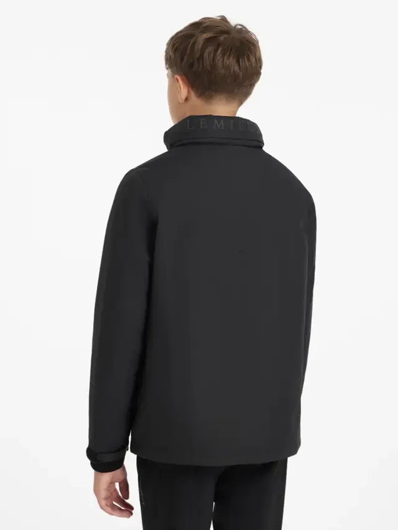 LeMieux Young Rider Boys Waterproof Team Jacket Black-1