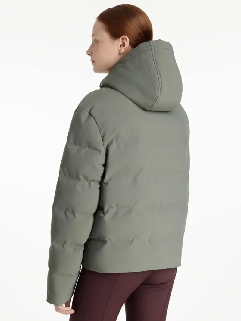 LeMieux Young Rider Daisy Waterproof Coat Rosemary-1