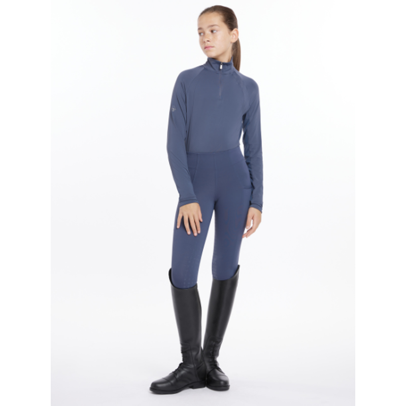 LeMieux Young Rider Hope Lightweight Base Layer Dusk Blue-3