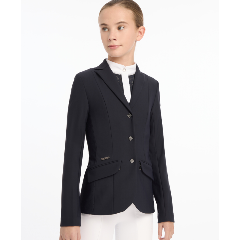 LeMieux Young Rider Kennedy Show Jacket Navy-2