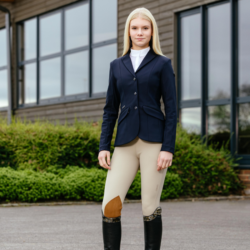 LeMieux Young Rider Kennedy Show Jacket Navy-4