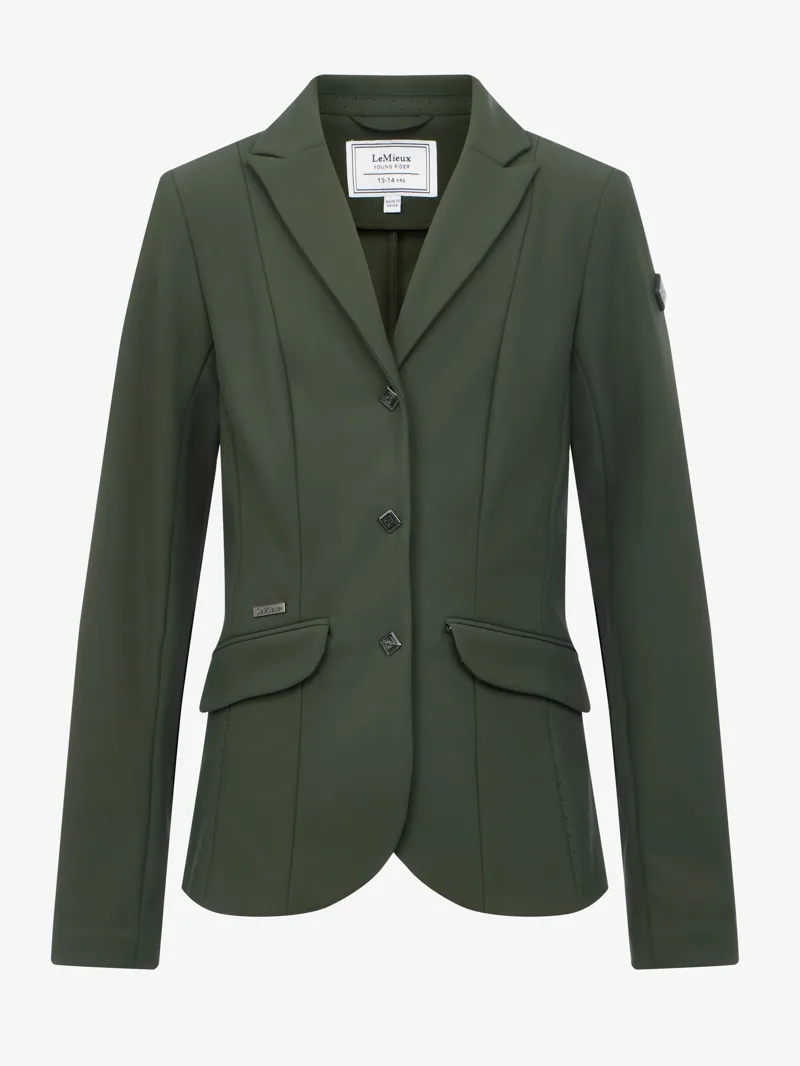 LeMieux Young Rider Kennedy Show Jacket Pine Green