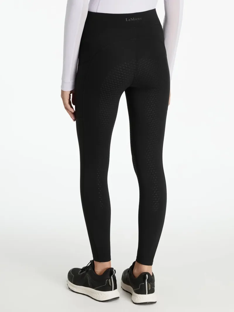 LeMieux Young Rider Nell Brushed Pull Ons Black-1