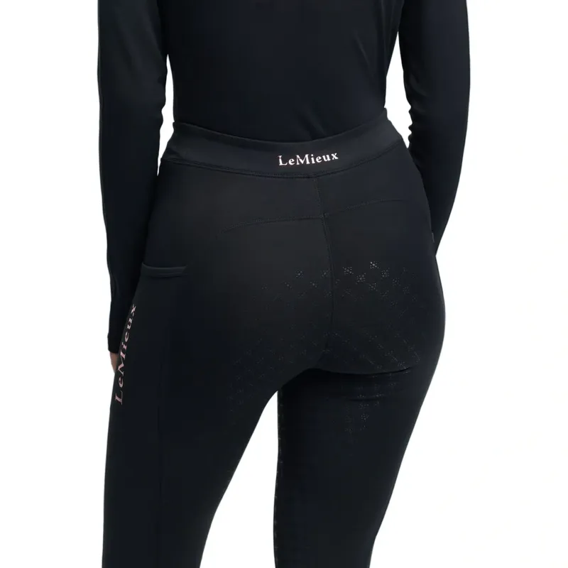 LeMieux Young Rider Sparkle Orla Pull On Black-1