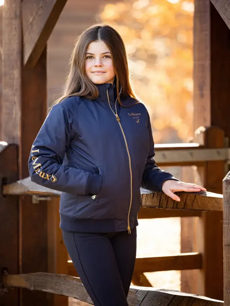 LeMieux Young Rider Team Jacket Navy-1