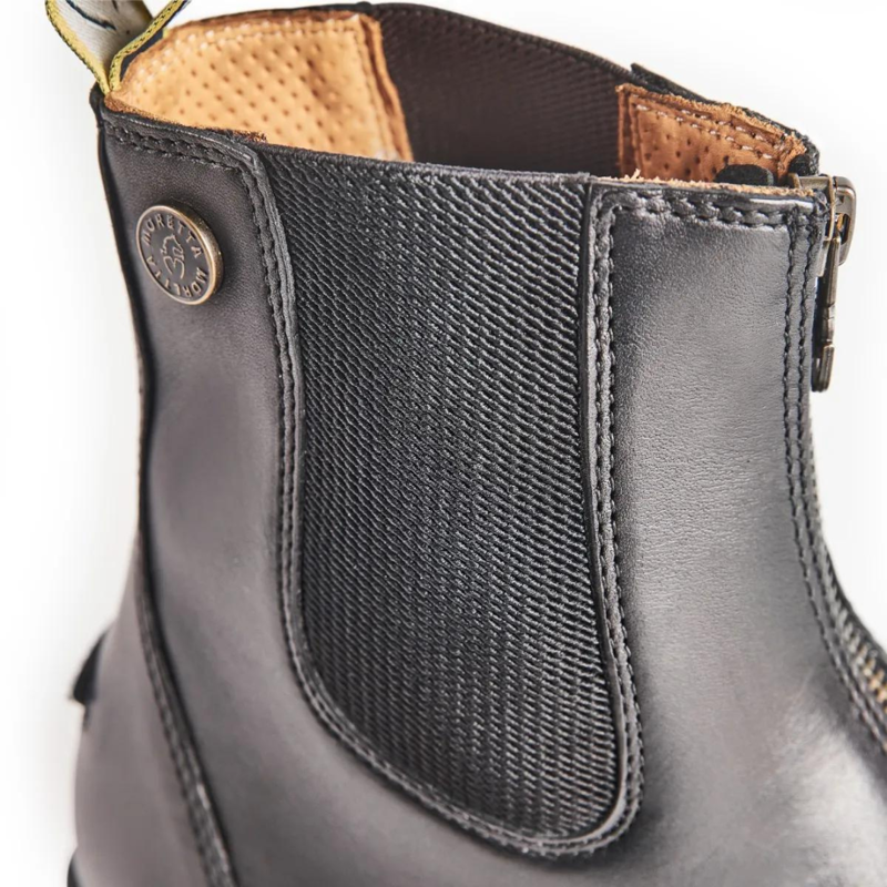 Moretta Rosetta Paddock Boots - Child Black-4