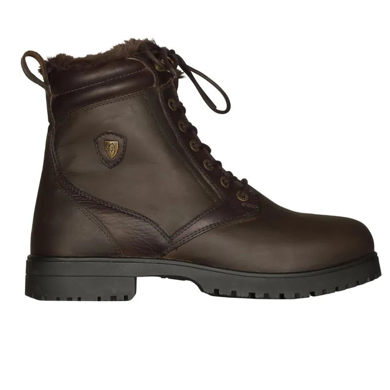 Moretta Varese Lace Country Boots Brown