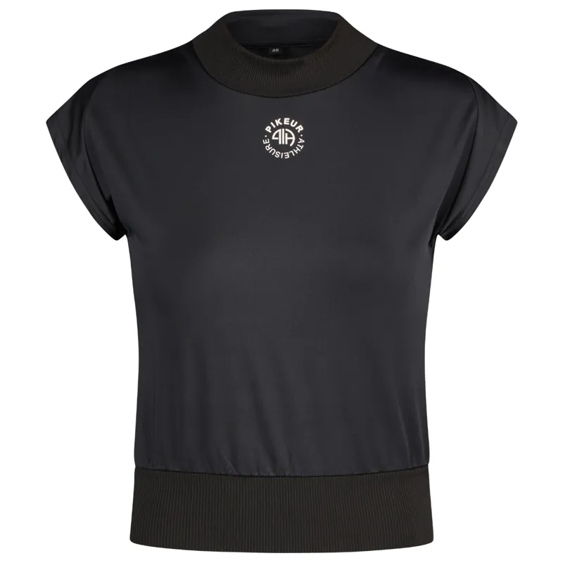 Pikeur Athleisure Cropped Shirt Black