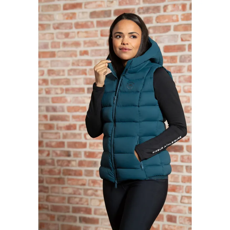 Pikeur Athleisure Quilt Vest Deep Ocean