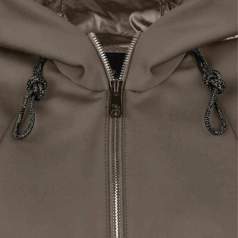 Pikeur Fleece Jacket Slate Brown-1