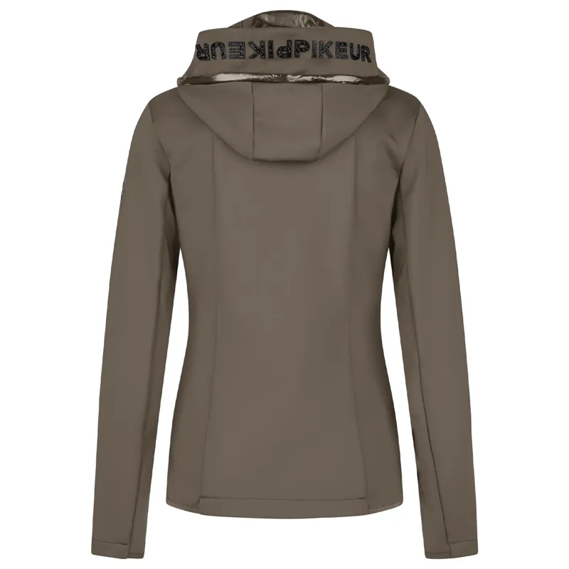 Pikeur Fleece Jacket Slate Brown-2