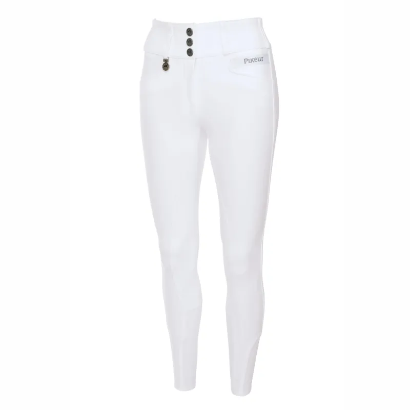 Pikeur Ladies Candela Full Grip Breech White
