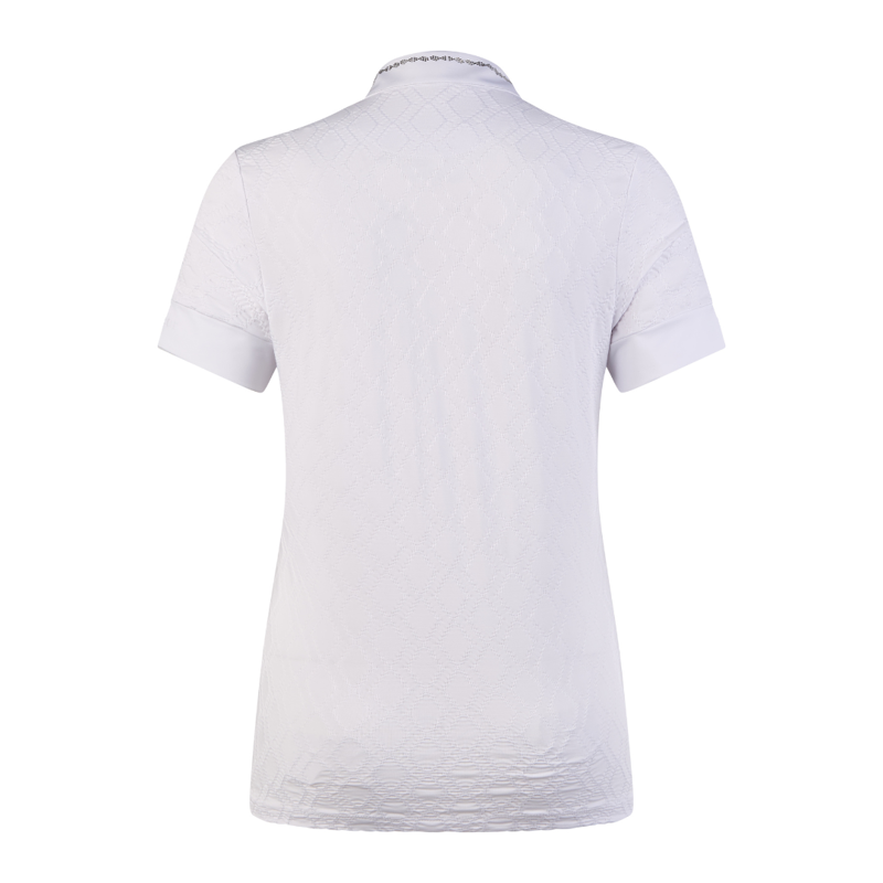 Pikeur Sports Competition Stripe Shirt White-1