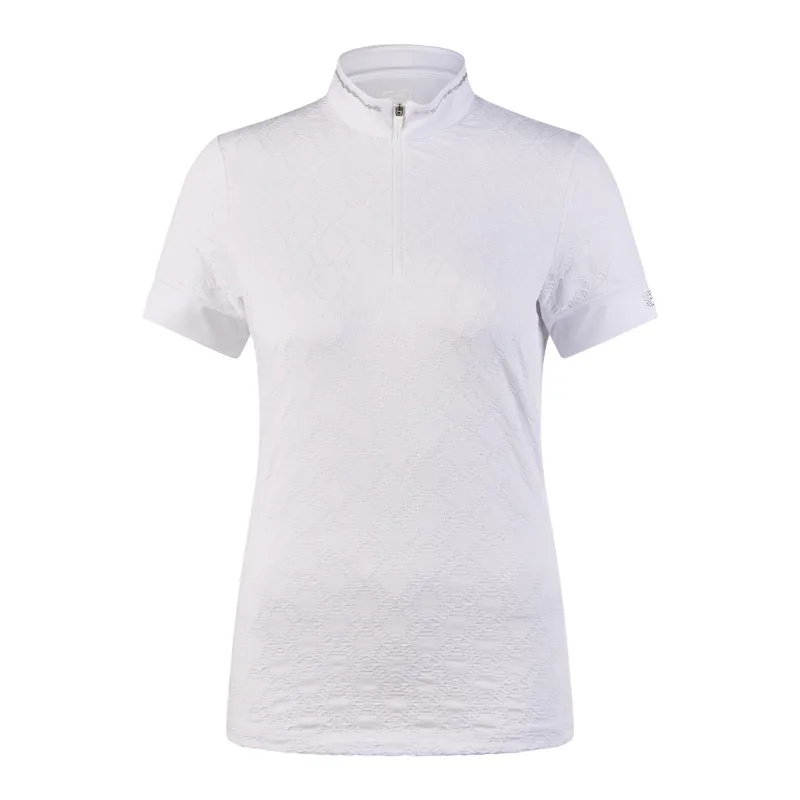 Pikeur Sports Competition Stripe Shirt White