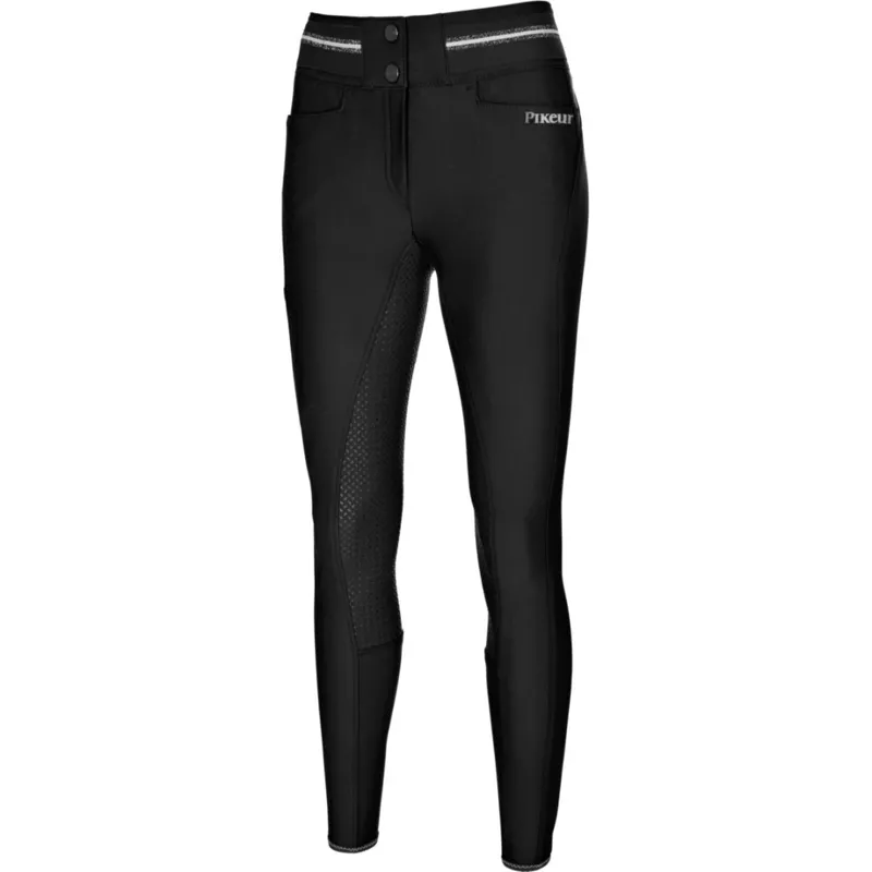 Pikeur Womens Calanja Grip Full Seat Breech Black