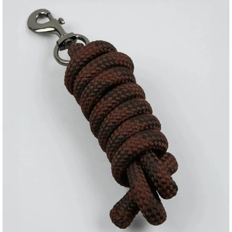 Premier Equine Corda Padded Head Collar with Lead Rope Brown-5