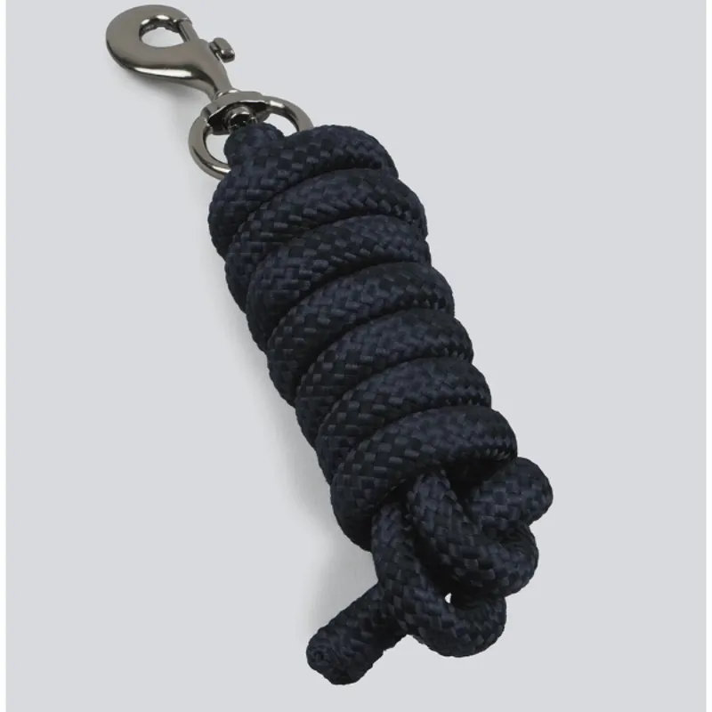 Premier Equine Duco Padded Head Collar with Lead Rope Navy-5