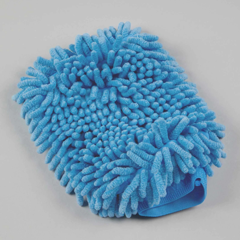 Premier Equine Microbre Grooming Mitt Peacock Blue