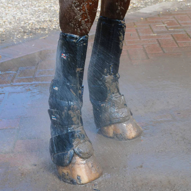 Premier Equine Mud Fever Boots Black-4