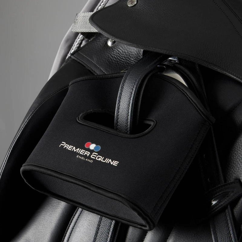 Premier Equine Stirrup Covers Black-2