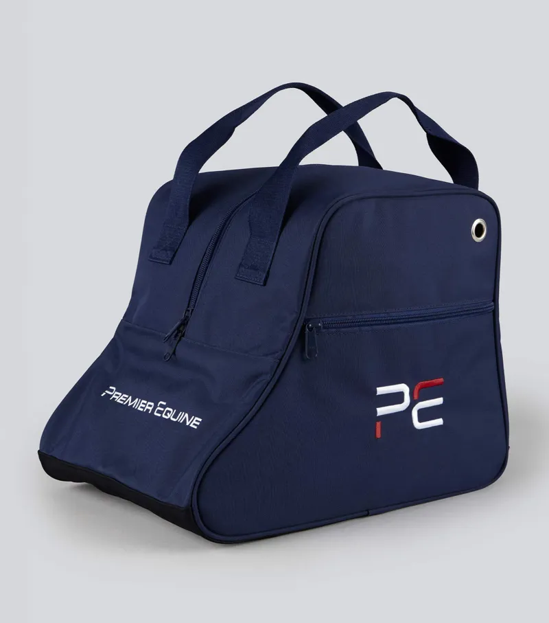 Premier Equine Team Short Boot Bag Navy Navy / One Size