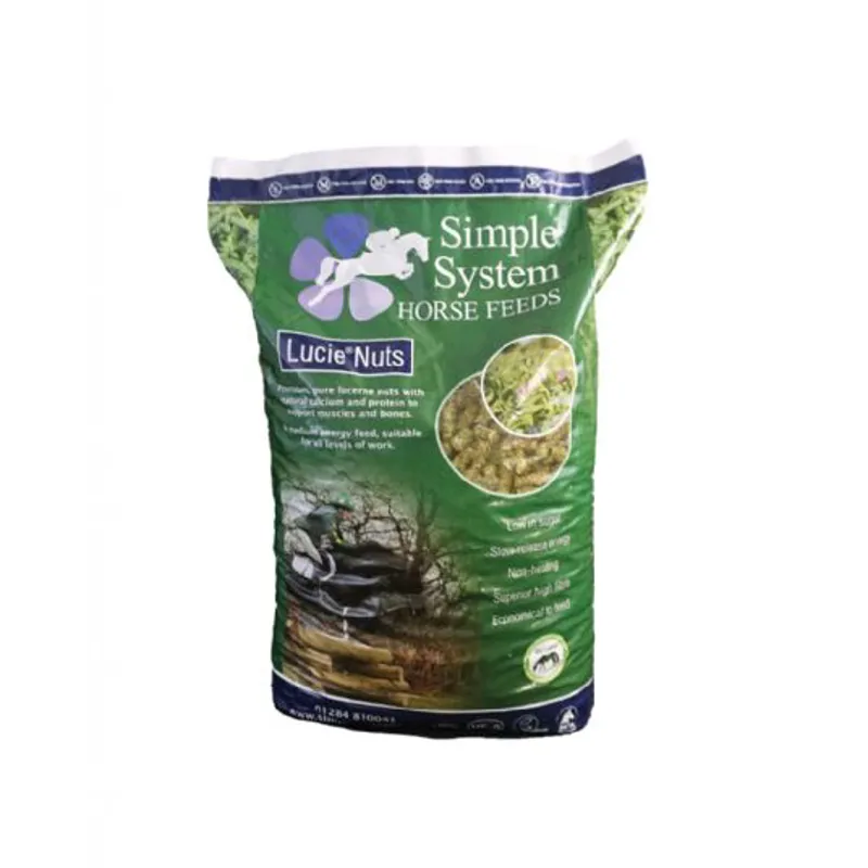 Simple Systems Lucie Nuts - Pure Lucerne Nuts 12mm 20kg