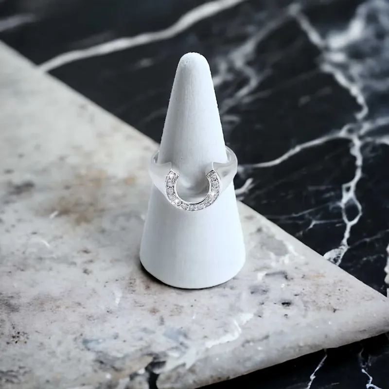 Falabella Horse Shoe Ring
