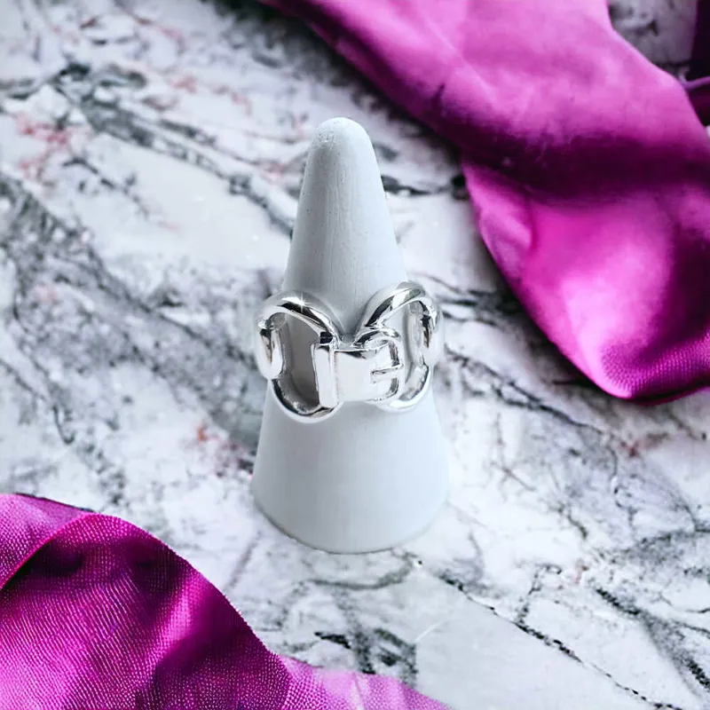 Falabella Bit And Buckle Ring