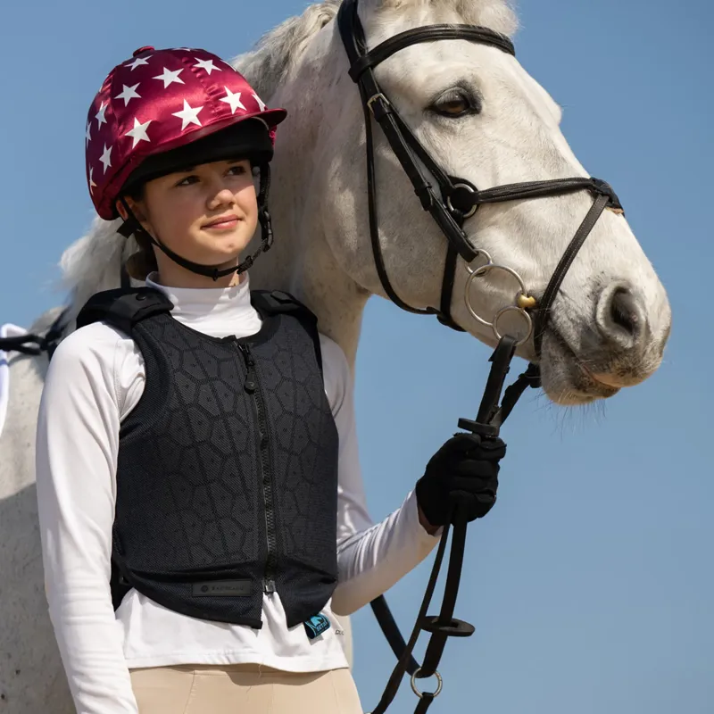 Racesafe HX3 Body Protector Young Rider Black-1